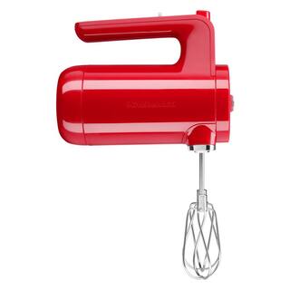 KitchenAid Cordless 7-Speed Passion Red Hand Mixer KHMB732PA