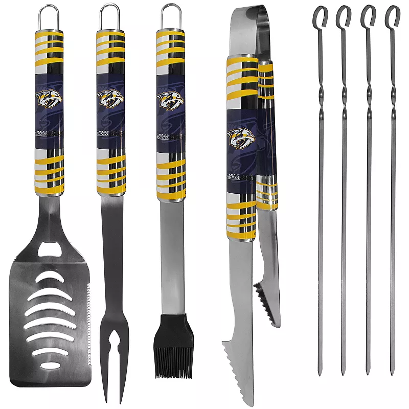 Nashville Predators Tailgater 8-Piece BBQ Grill Set