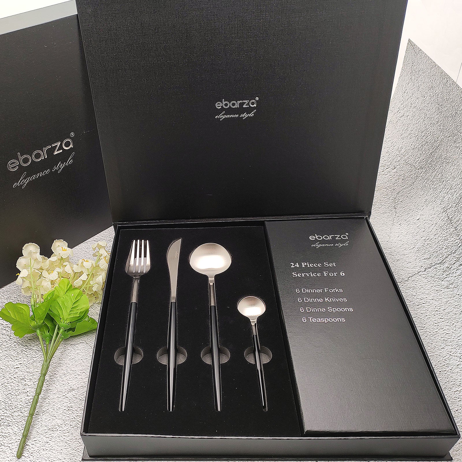 Set Of 24 Pieces Vienna Cutlery Set 8048B