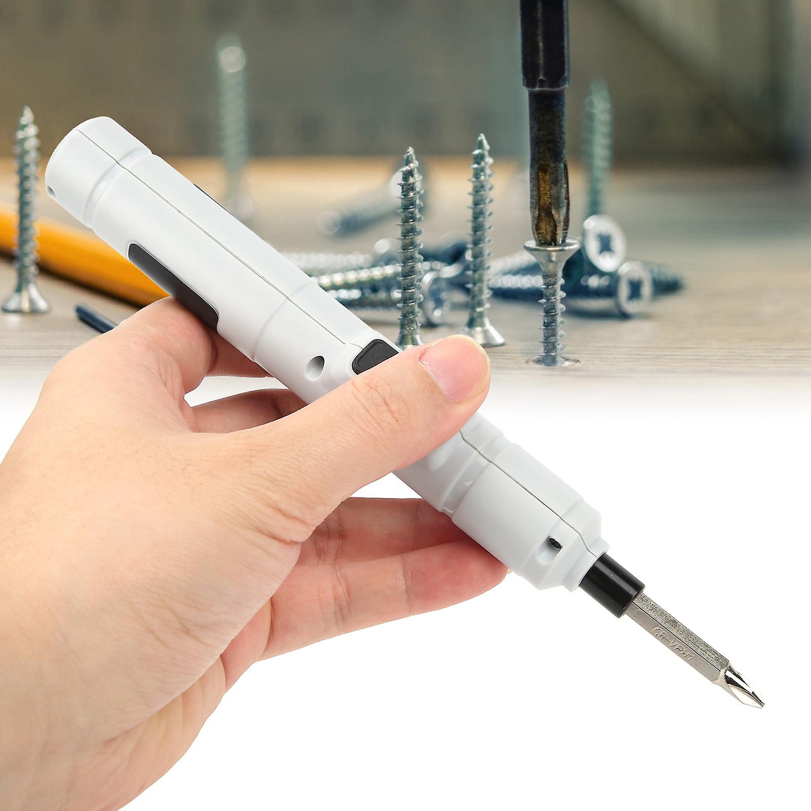 Electric Screwdriver Bit Set Usb Mini Rechargeable Multifunctional Drilling Tools Dc 3.6v