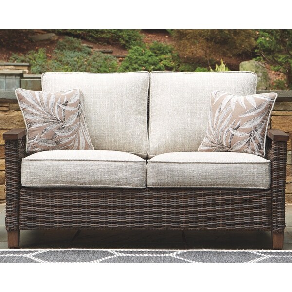 Paradise Trail Outdoor Loveseat with Cushion