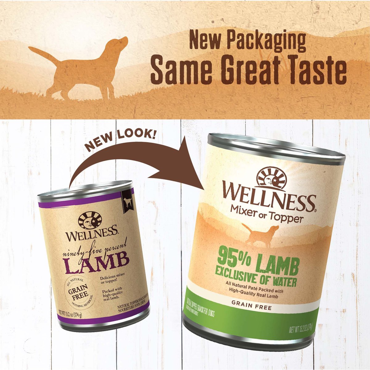 Wellness Ninety-Five Percent Lamb Grain-Free Canned Dog Food