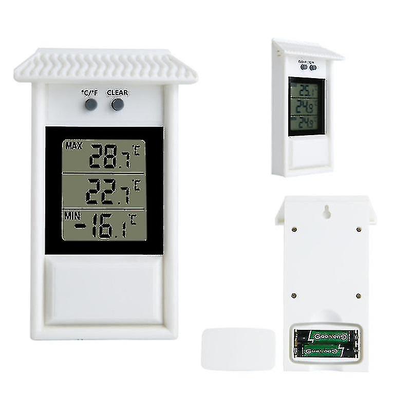 Digital Greenhouse Thermometer Max Min Thermometer To Monitor High And Low Temperatures In A Greenhouse Hi Lo Temperature Recording Thermomet