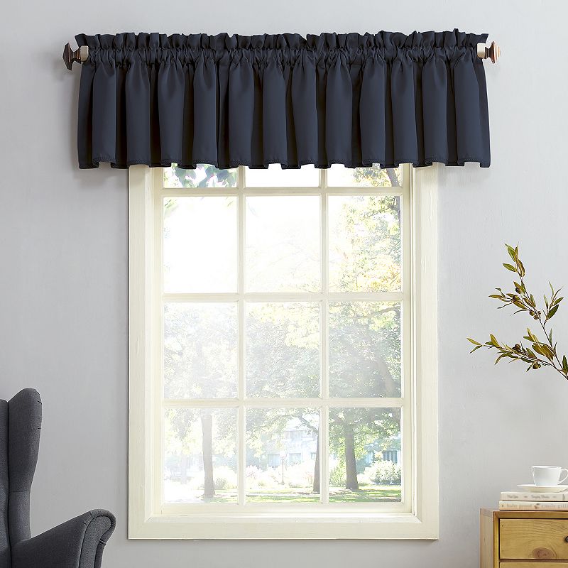 Sun Zero Gramercy Room Darkening Window Valance - 54'' x 18''