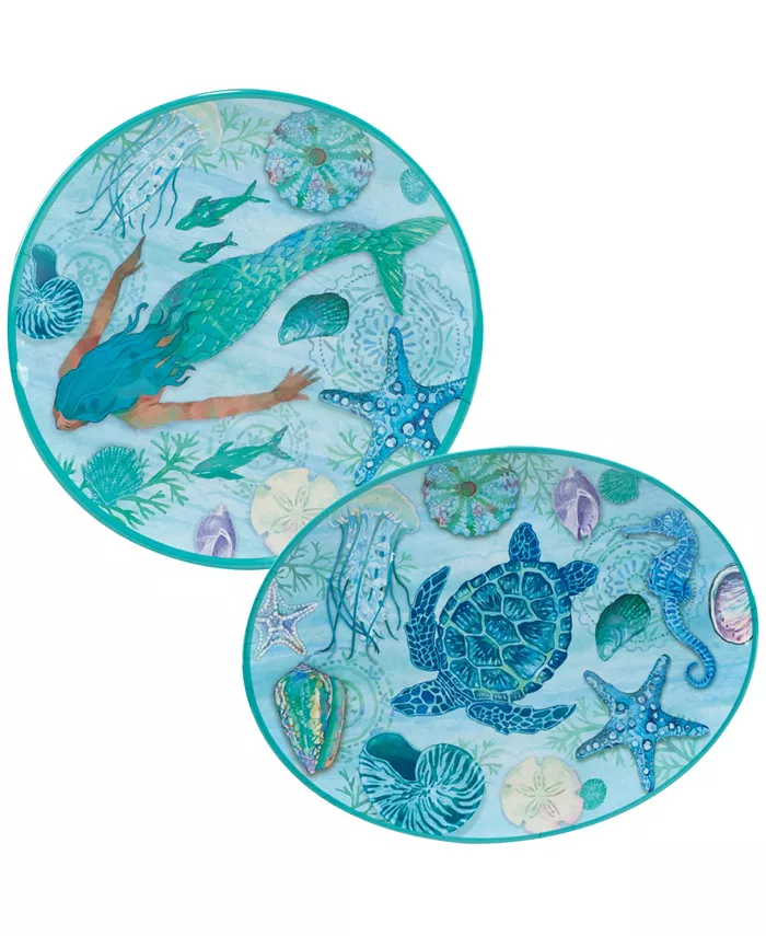 Certified International Certified Serene Seas Melamine Dinnerware Collection