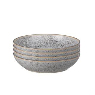 Denby Studio Grey Stoneware 13.52 fl. oz. Pasta Bowl (Set of 4) STG-052G4