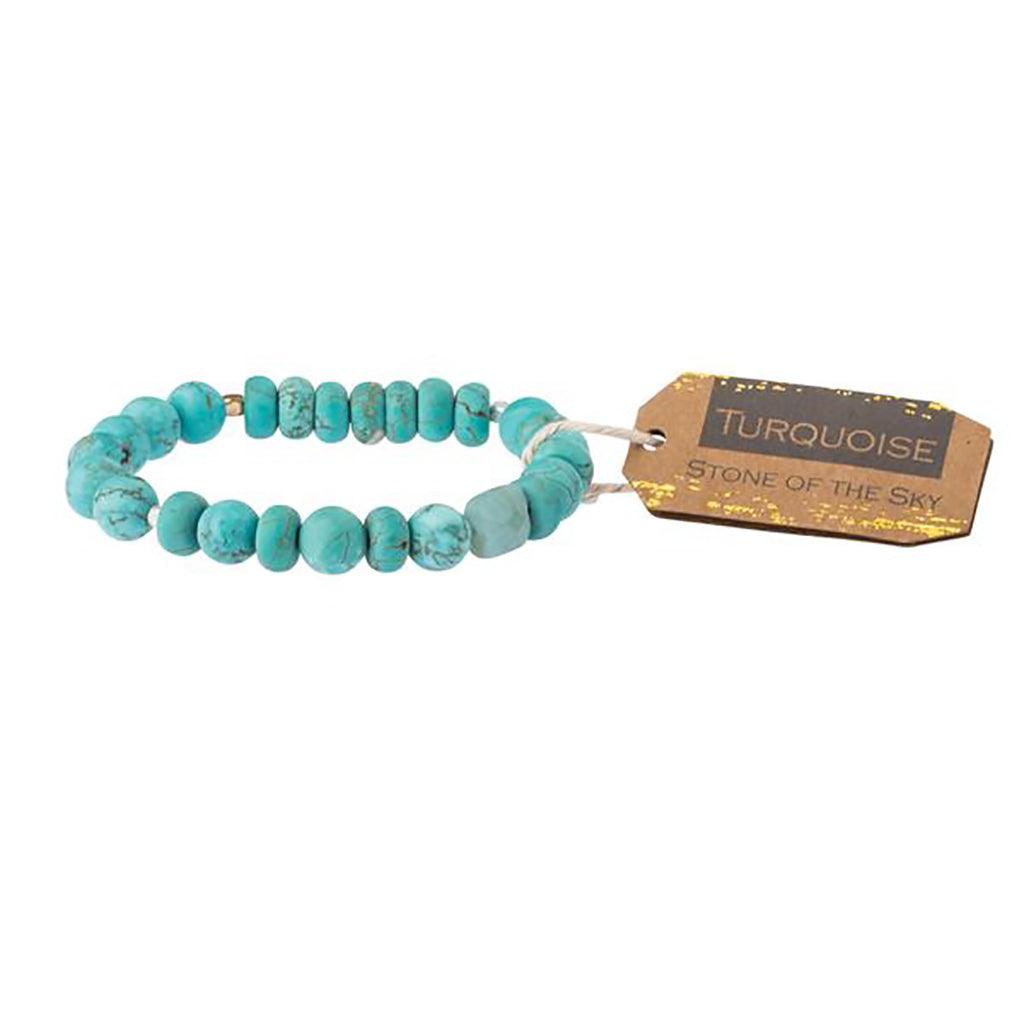 Scout Curated Wears  Turquoise Stone Bracelet - Stone of the Sky