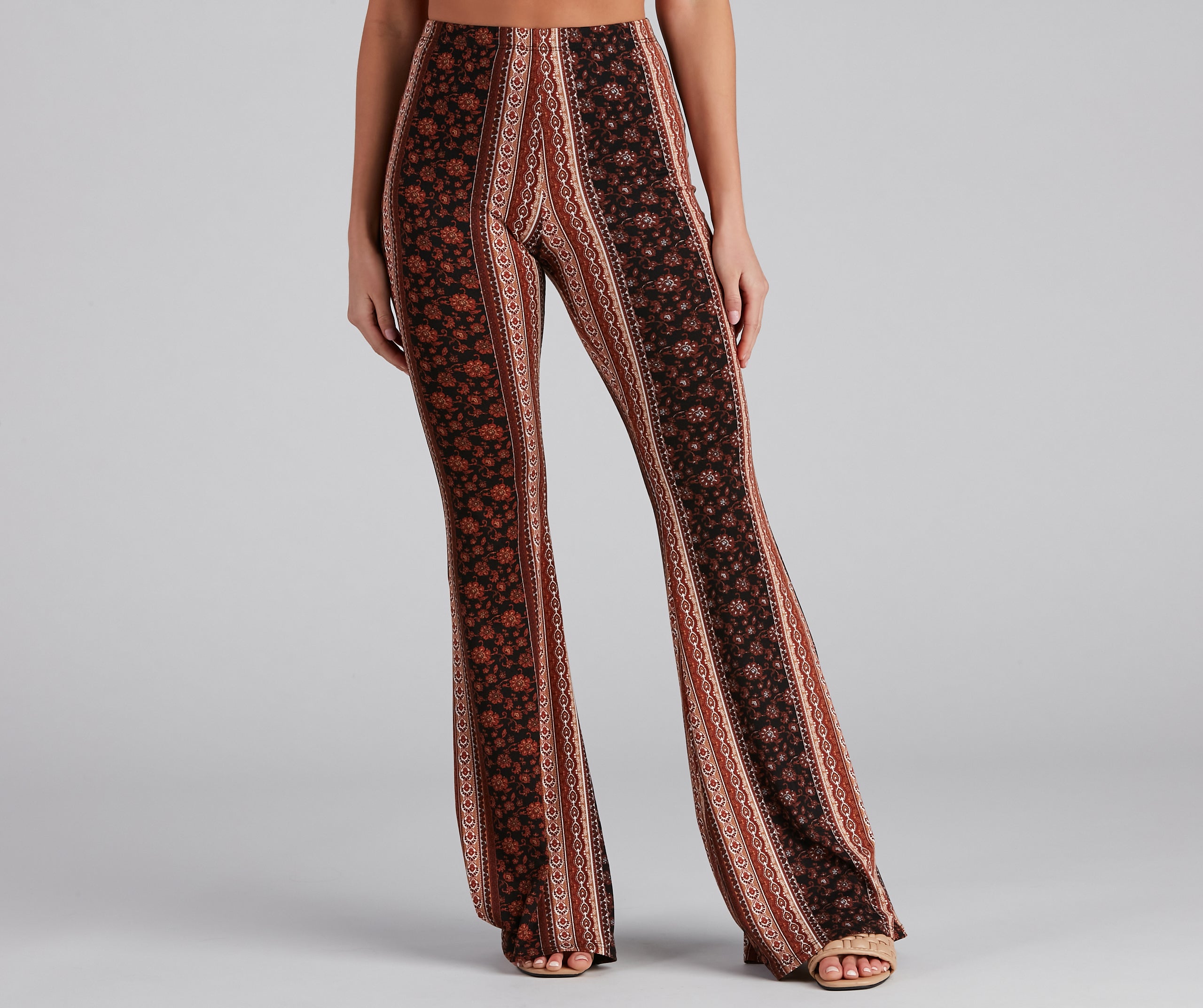 Bohemian Flair Printed Pants