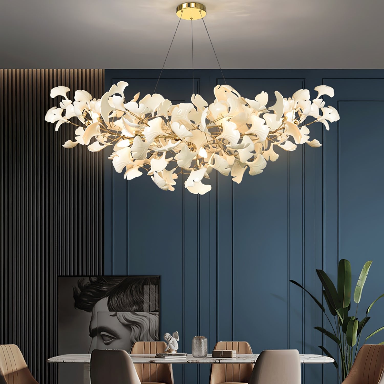 Gingko Chandelier B