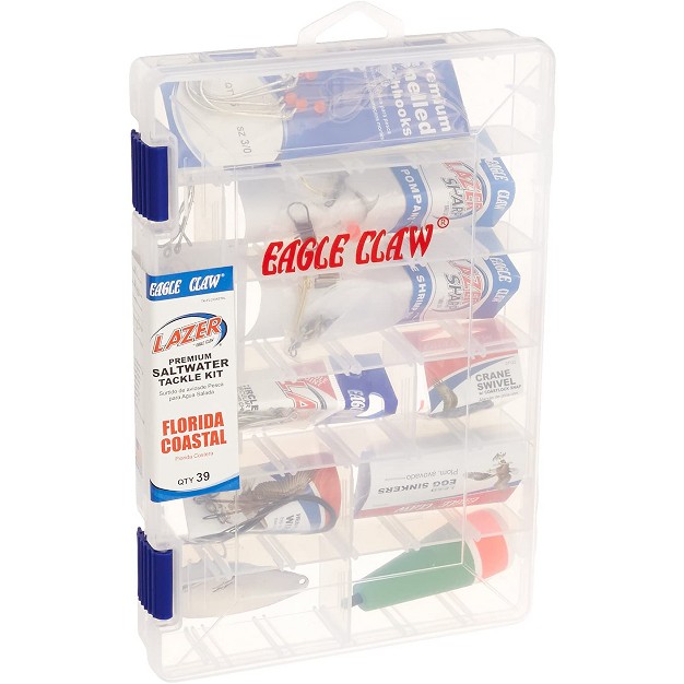 Eagle Claw Florida Coastal Saltwater Fishing Tackle Kit