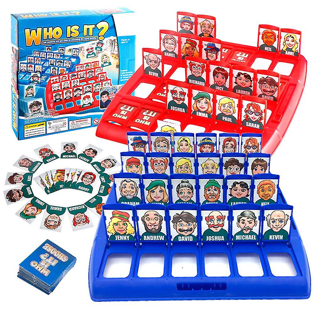 Funny Who is It Classic Board Game Family Parents Kids Games Home Party Toy Gift