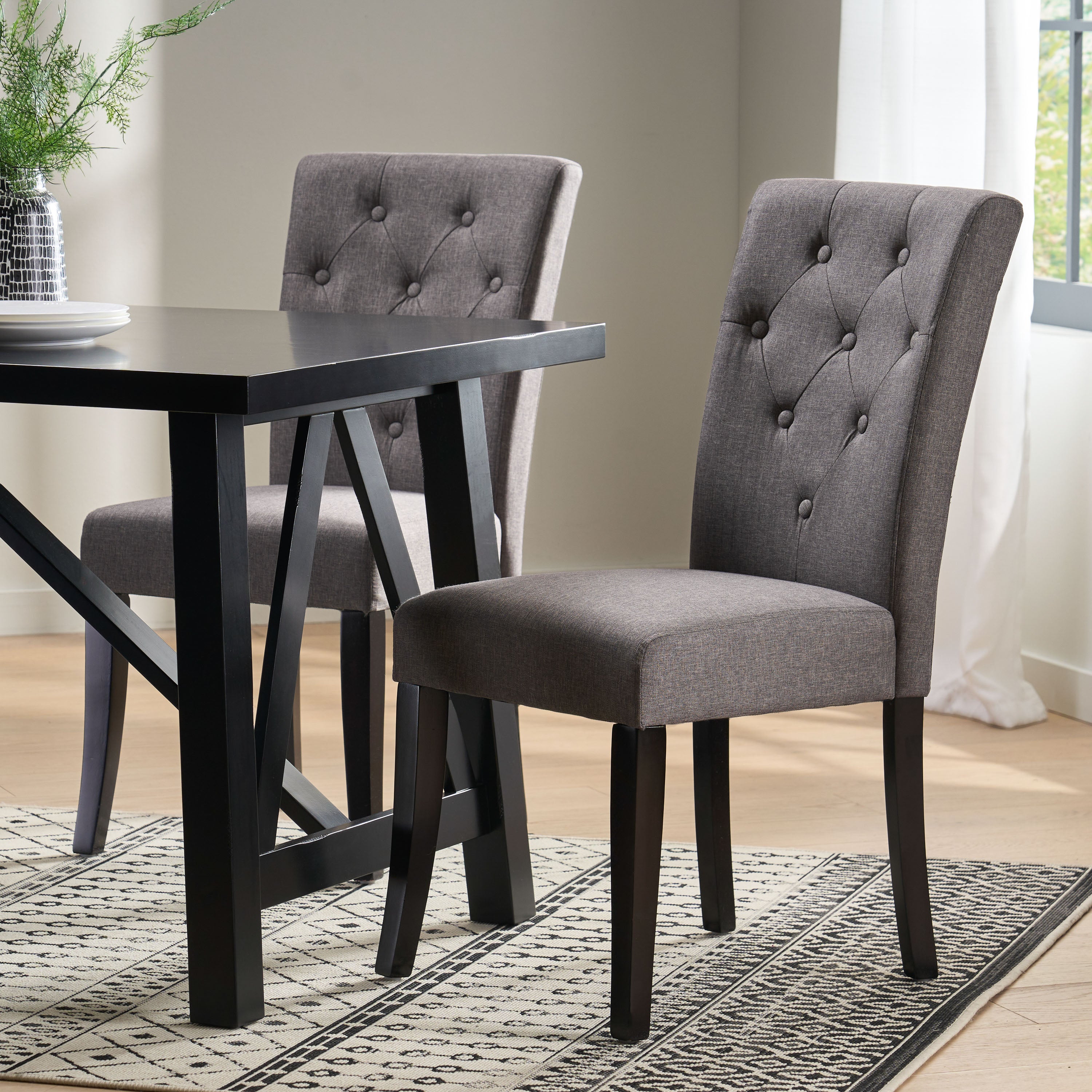 Ostrom Fabric Dining Chairs (Set of 2)