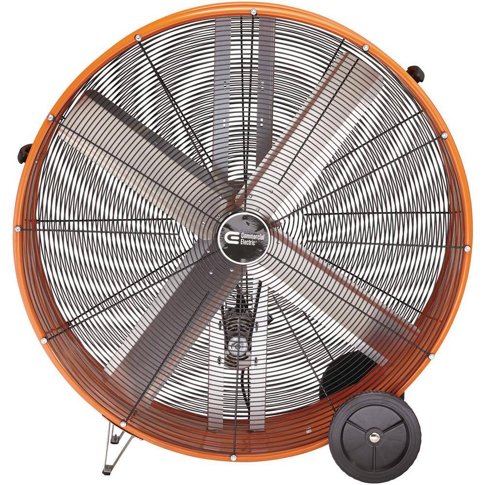 Commercial Electric 42 in. Heavy Duty Belt Drive Drum Fan BF42BDCE