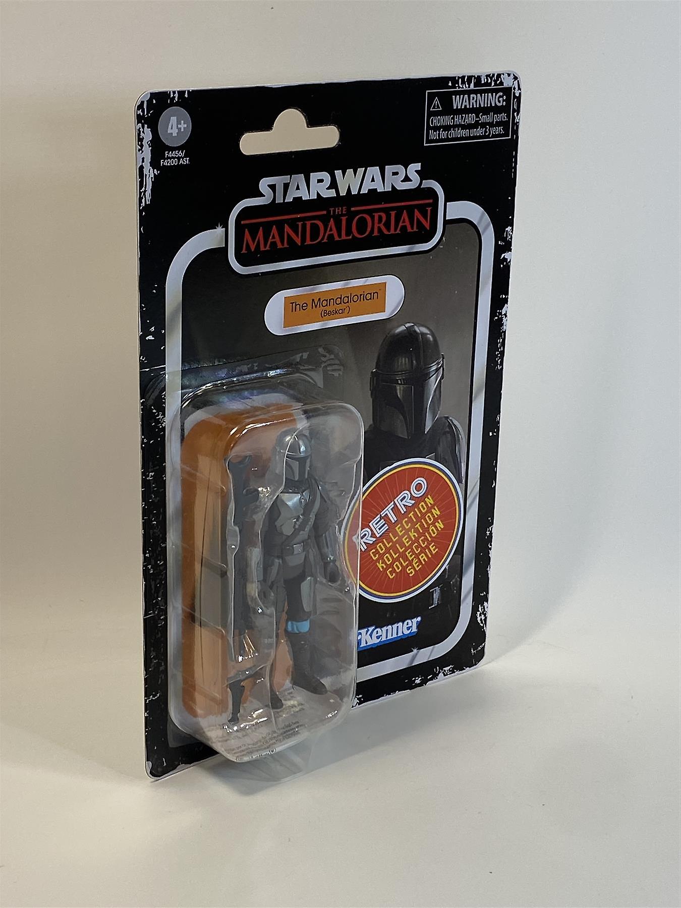 The Mandalorian Beskar Star Wars 3.75 Inch Retro Kenner Hasbro F4456