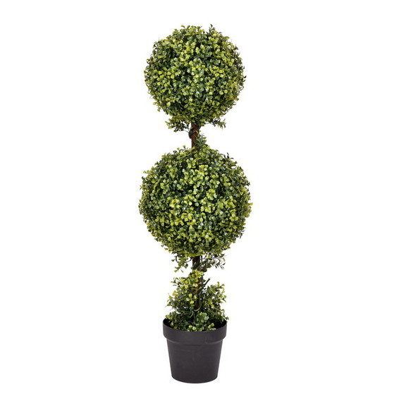 Vickerman Boxwood Double Ball in Pot UV