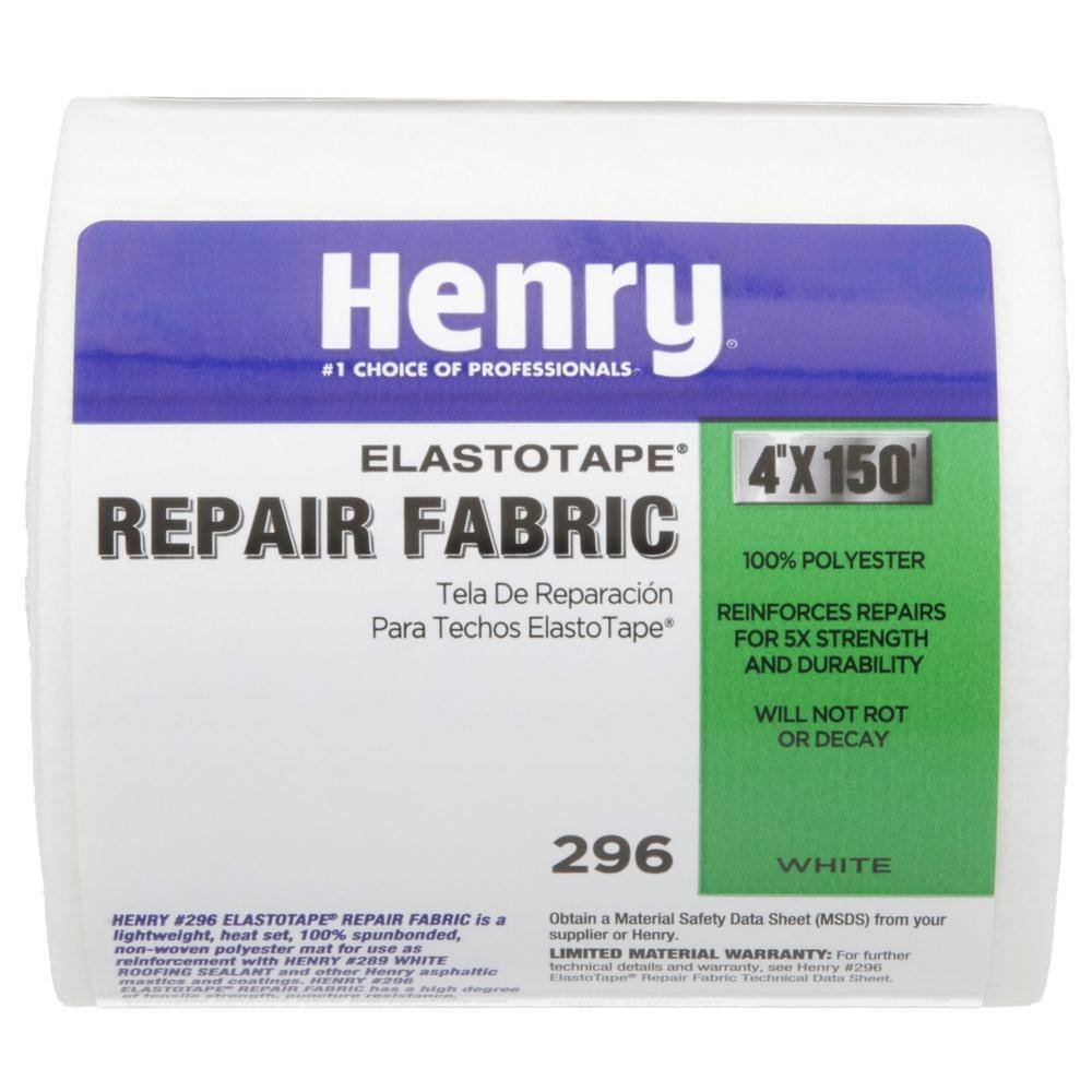 Henry 296 ElastoTape Reinforced Repair Fabric 4 in. x 150 ft. HE296195