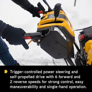 Cub Cadet 2X 28 in. 272cc IntelliPower Two-Stage Electric Start Gas Snow Blower with Power Steering and Steel Chute 2X 28 IP