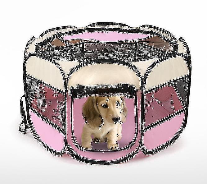 Pet Fence Collapsible Kennel Dog Cage Tent Oxford Cloth Cat Kennel Delivery Room Pet Supplies