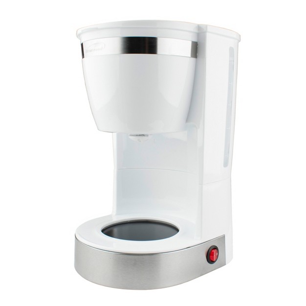 Brentwood 10 Cup 800 Watt Coffee Maker In White