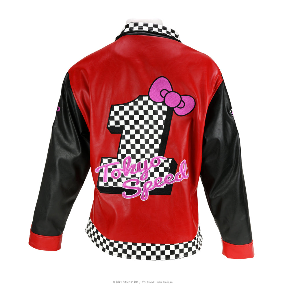 Hello Kitty® Tokyo Speed Red Moto Jacket by Kidrobot