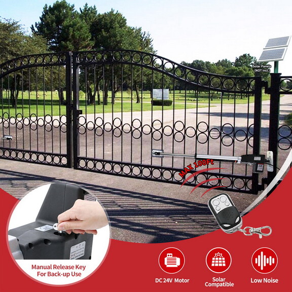 ALEKO AS1200ACC AP Dual Swing Gate Operator   AS12...