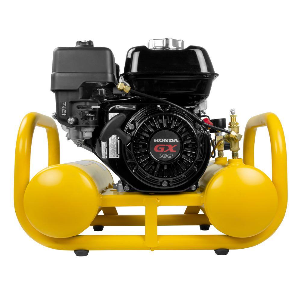 DW 4 Gal. Portable Honda Gas Powered Oil Free Direct Drive Air Compressor DXCMTA5590412