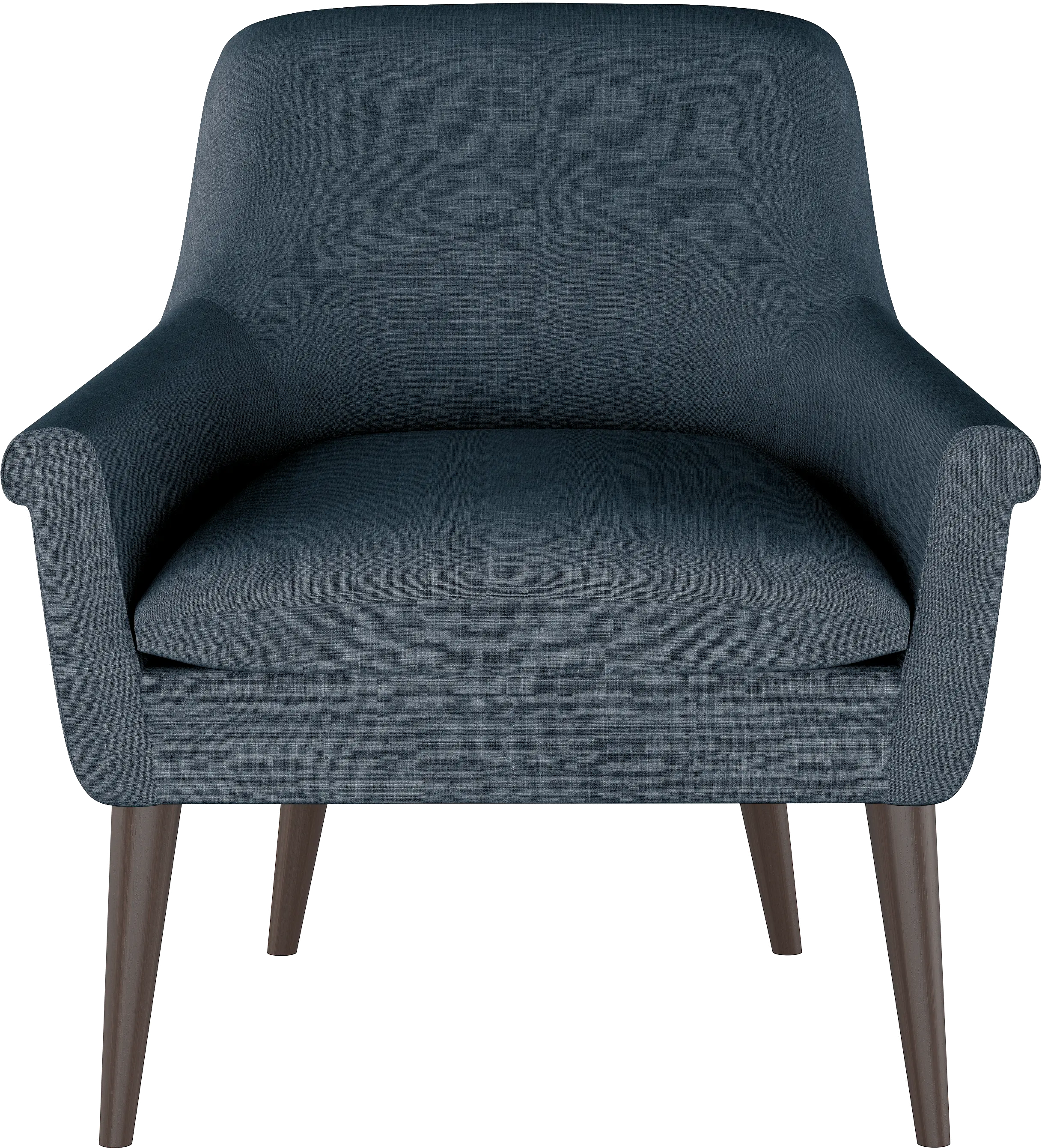 Charlotte Navy Blue Accent Chair - Skyline Furniture