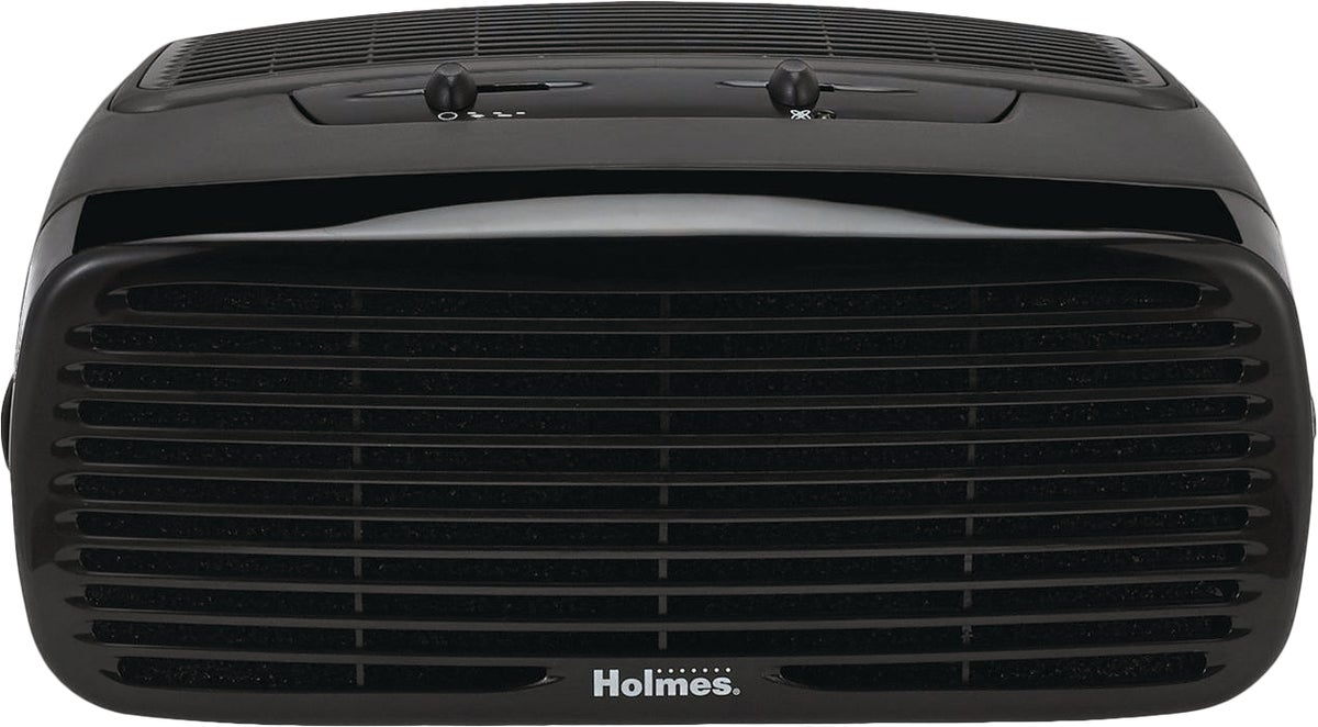 Holmes HEPA Small Room Air Purifier Black Tabletop (Pack of 3)