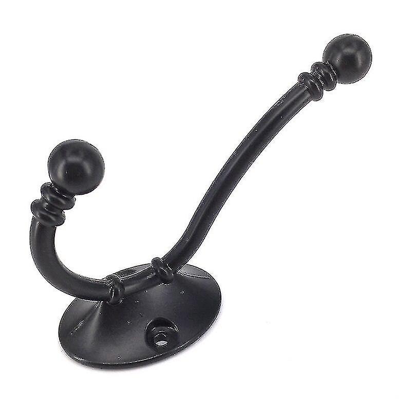 Modern Black Design Wall Mount Zinc Alloy Hook， 96*34mm