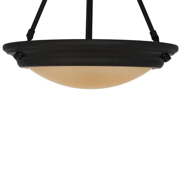 2 light Pendant includes Light Bulb Cresswell Lighting