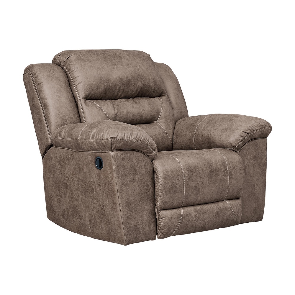 Stoneland Contemporary Rocker Recliner Fossil