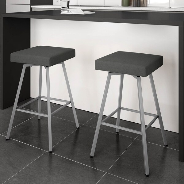 Amisco Robin Swivel Counter and Bar Stool