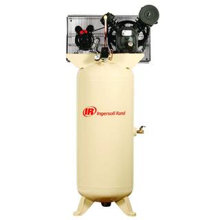 Ingersoll Rand Type 30 Reciprocating 60 Gal. 5 HP Electric 230-Volt Single Phase Air Compressor 2340L5-V