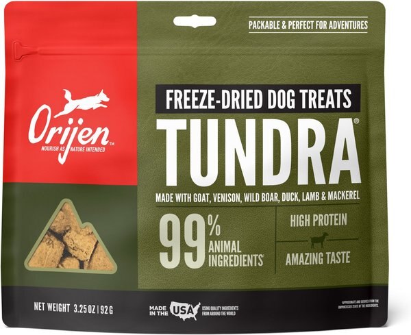 ORIJEN Tundra Grain-Free Freeze-Dried Dog Treats