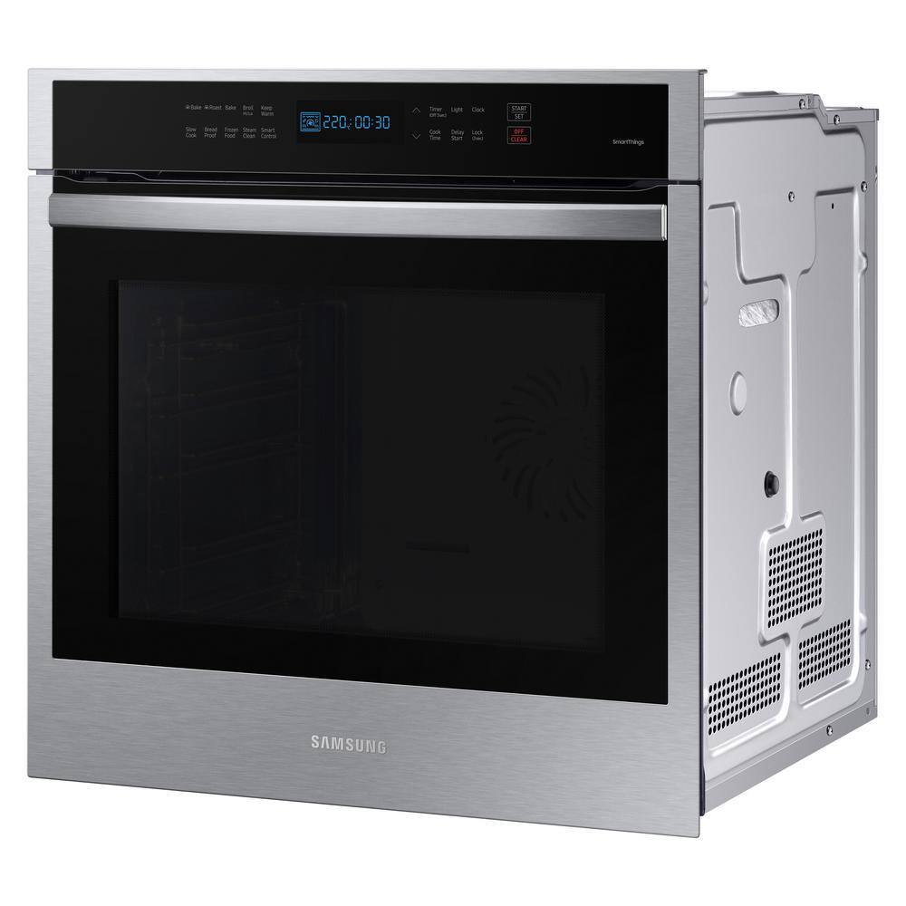  24 in. 3.1 cu. ft. Single Built-in Wall Oven with True Convection in Stainless Steel NV31T4551SS