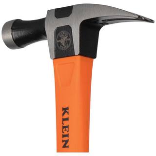 Klein Tools 18 oz. 15 in. Straight-Claw Hammer H80718