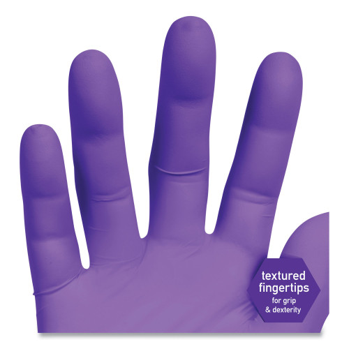 Kimtech PURPLE NITRILE Gloves， Purple， 242 mm Length， Small， 6 mil， 1，000/Carton (55081CT)