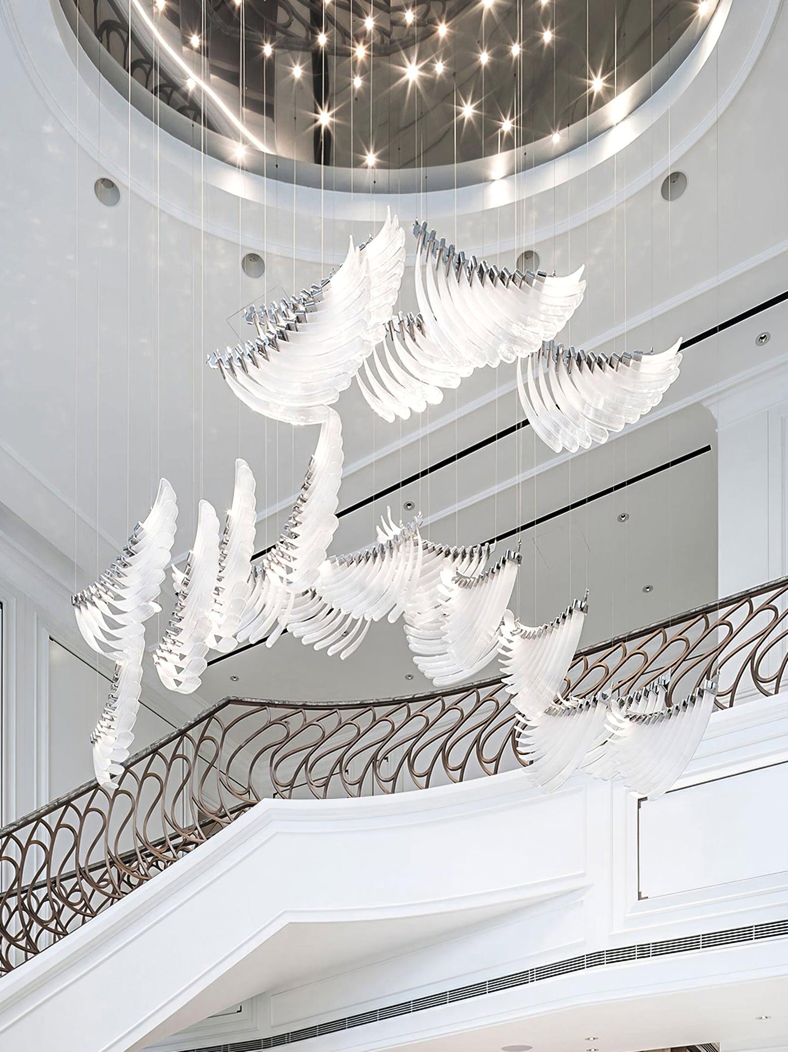 Tiered Palmette Chandelier