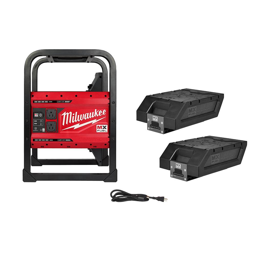 Milwaukee MX FUEL? CARRY-ON? 3600W/1800W Power Supply