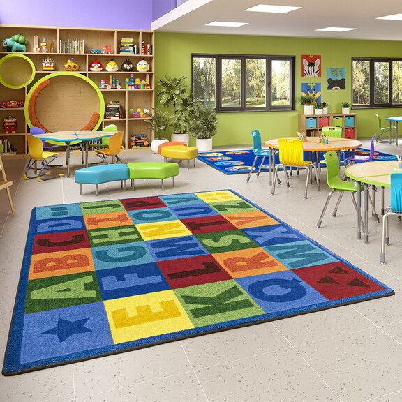 Joy Carpets 2066 Colorful Learning  153Rug