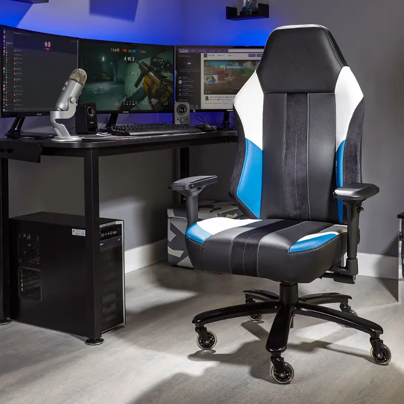 Echo Blue XL PC Office Gaming Chair