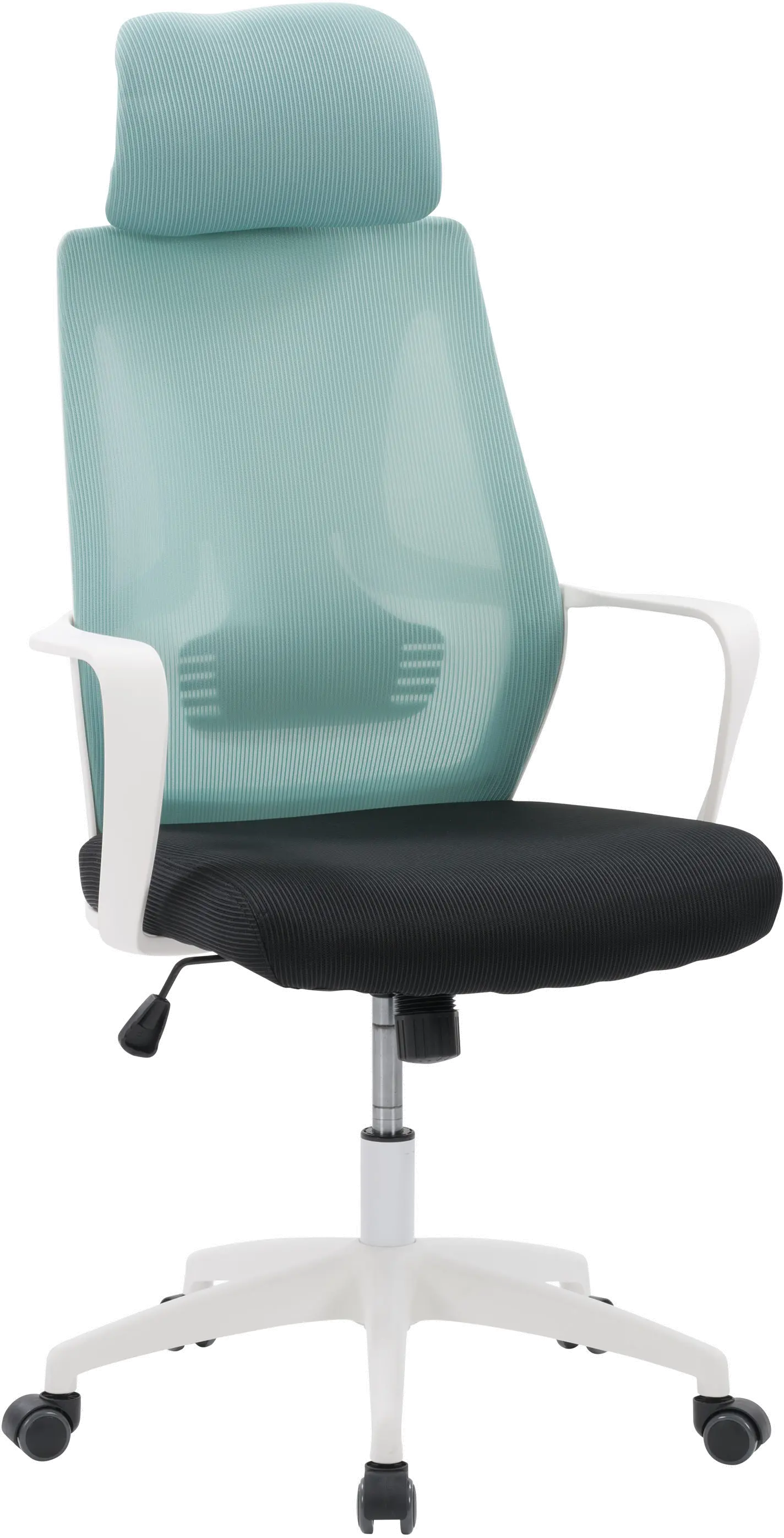 Workspace Teal and Black Mesh Office Chair