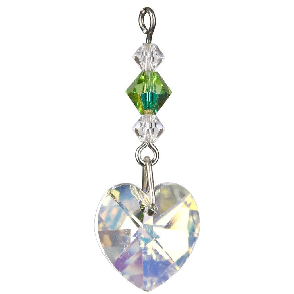 Woodstock Chimes  Birthstone Angel Crystal Suncatcher - August