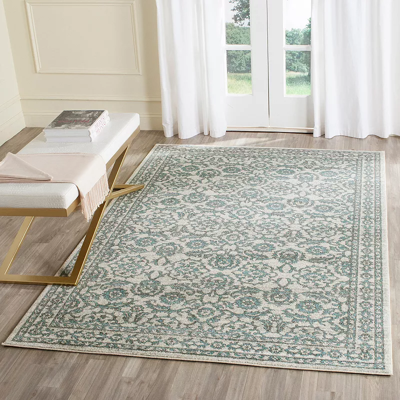 Safavieh Evoke Lindsey Framed Floral Rug