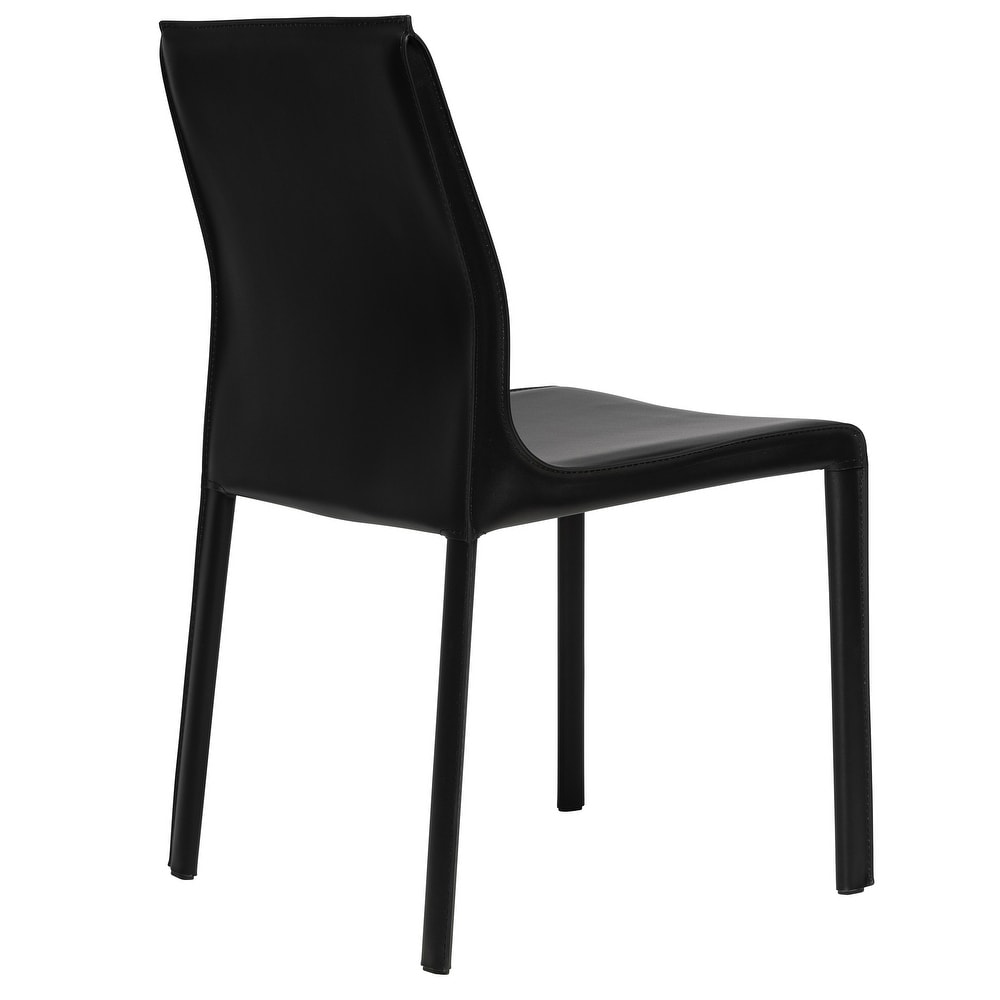 STAN Modern Leather Side Chair