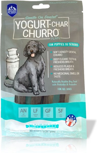 Himalayan Pet Supply Yogurt Cheese Char Dog Treats， 6 count