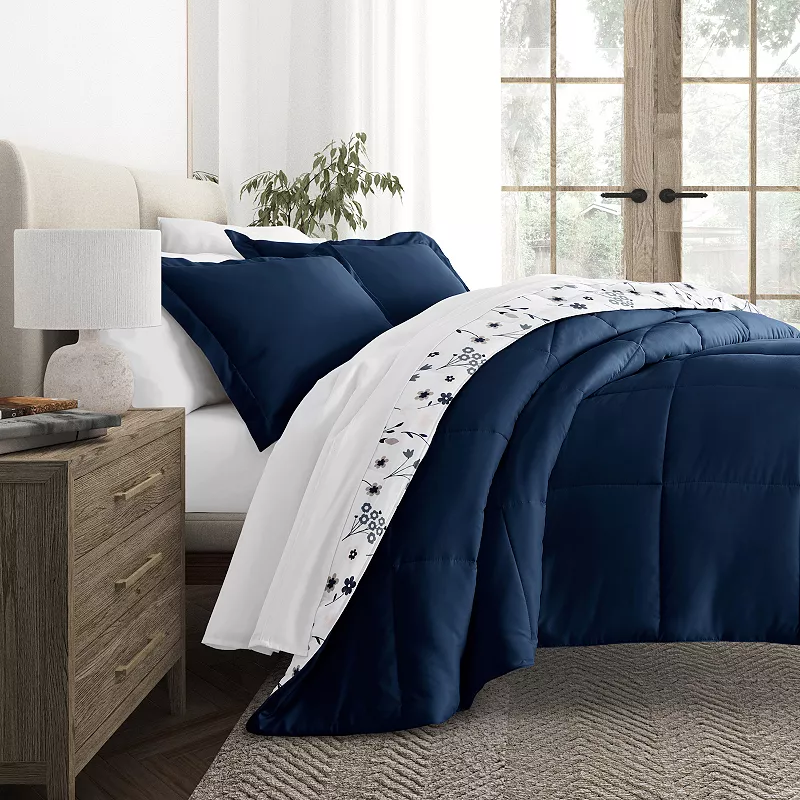 Urban Loft's Soft Printed All Season Comforter Set Down-Alternative Home Bedding