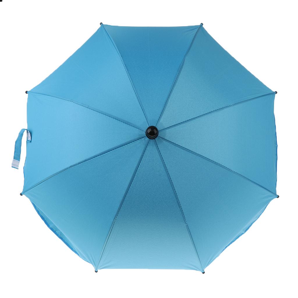 Water Beach Shelter Sunshade Umbrella Travel Outdoor Hiking Canopy Parasol Sky Blue