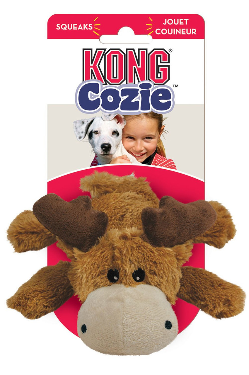 Kong Medium Cozie Marvin Moose Dog Toy