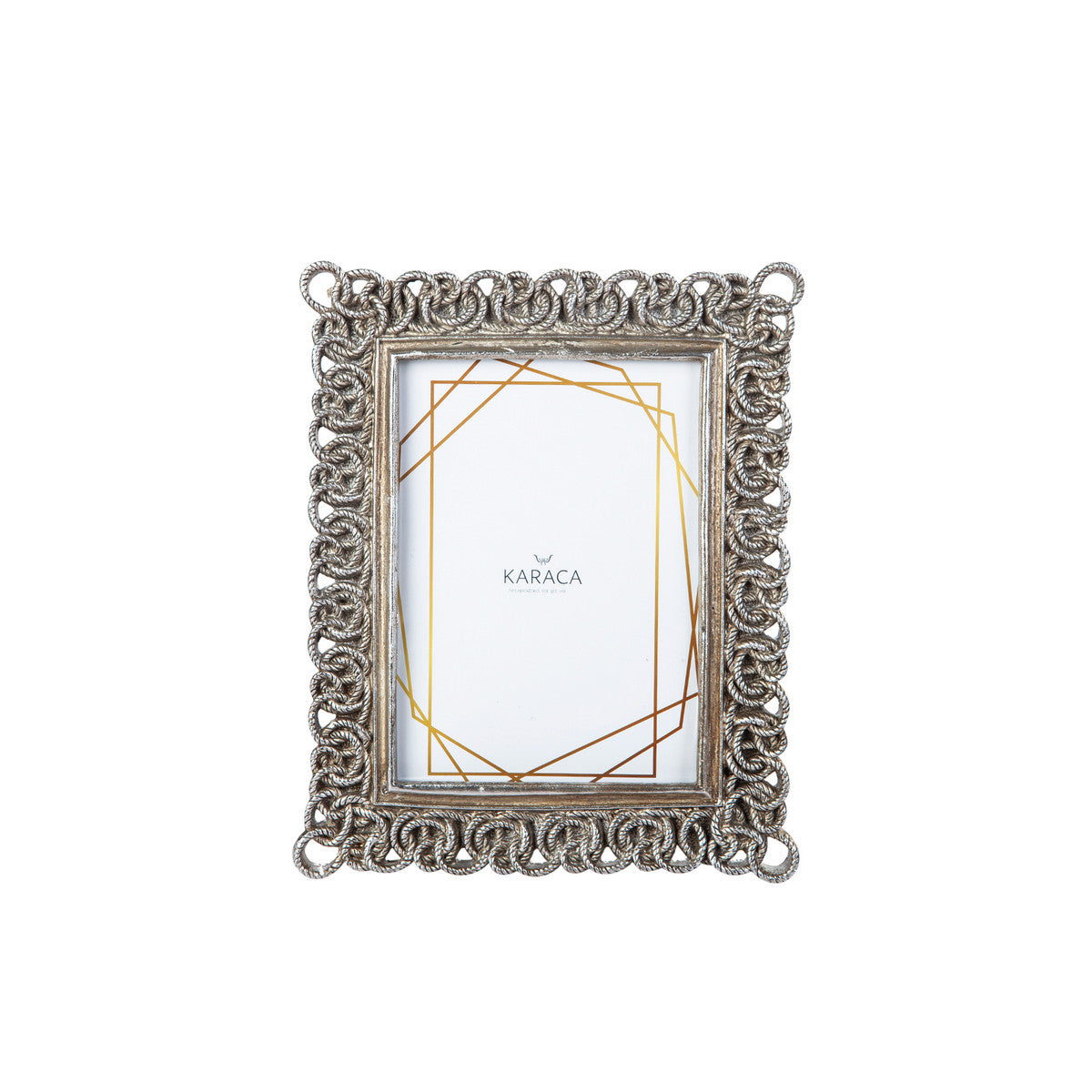 Karaca Nova Chain Silver Photo Frame 13X18 Cm 153.20.01.0299